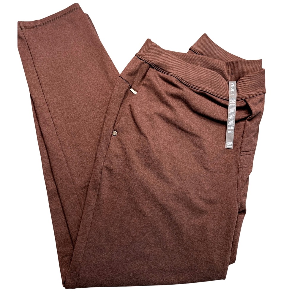 Vuori Men's XXL Coronado Performance Lounge Pants Mahogany Brown EUC Flawless